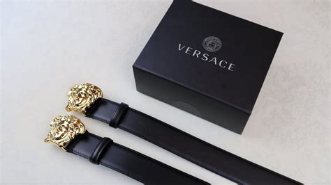 fake black versace belt|is versus versace real.